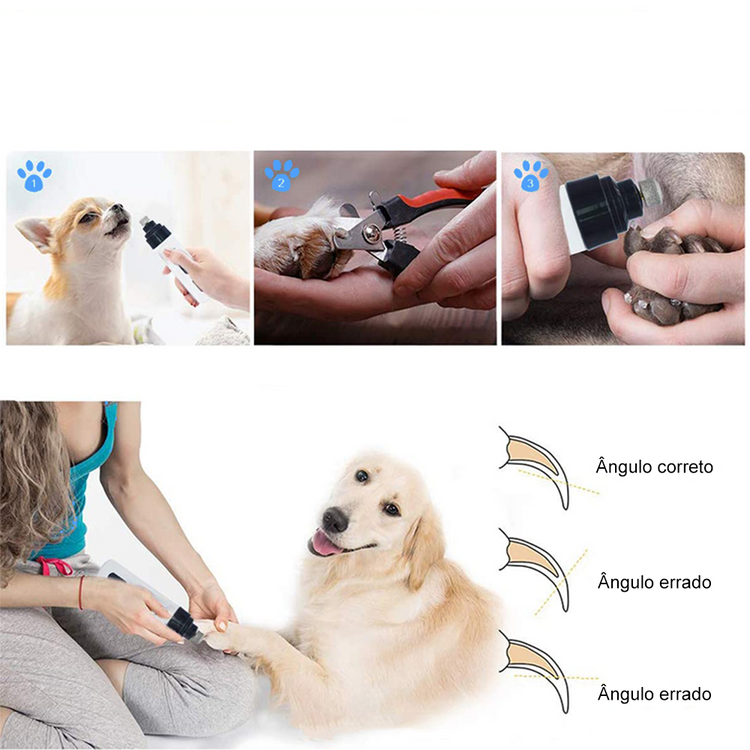 Cortador de unhas Eletric Pets®